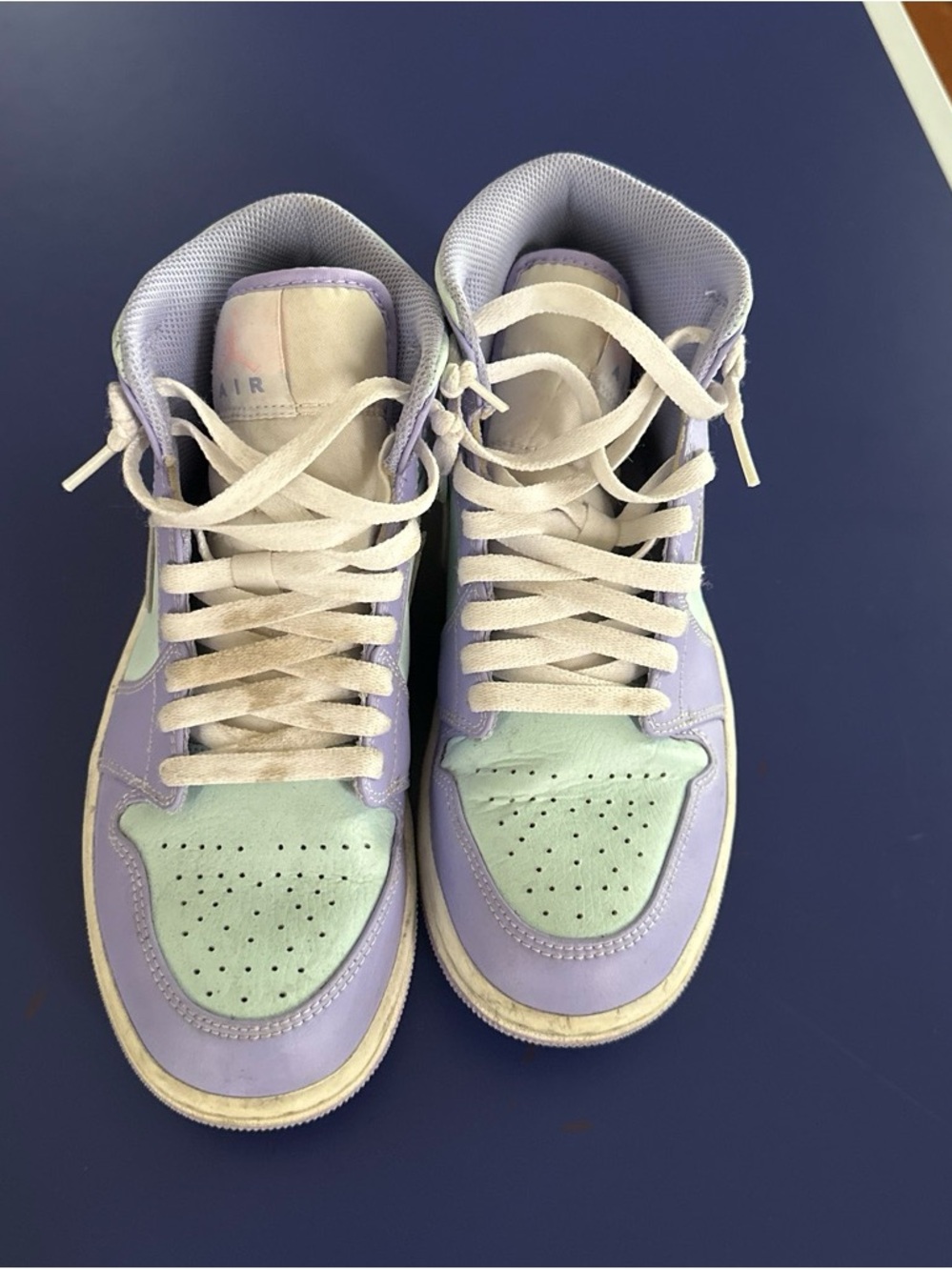 Pastel Lavender & Mint Air Sneakers